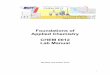 Foundations of Applied Chemistry CHEM 0012 Lab Manualnobel.scas.bcit.ca/chem0012/downloads/chem0012_labManual_10.pdf · Foundations of Applied Chemistry CHEM 0012 ... Lab 8: Electrochemistry: