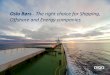 Oslo Børs - The right choice for Shipping, Offshore and ... · Oslo Børs - The right choice for Shipping, Offshore and Energy companies . ... Oslo Børs energy sector - number of