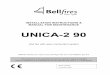 Eng werkdoc Unica-2 90 IV - Beauty Fires · The gas ﬁ re can be installed as an insert into an existing open ﬁ re place or as a ... rear wall Unica-2 90 ... encase the entire