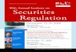 40th Annual Institute on Securities Regulation - Fried …€¦ ·  · 2008-10-2240th Annual Institute on Securities ... investment banks and accounting firms, ... We believe the