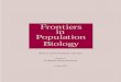 Frontiers in Population Biology This report was prepared … of genetic architectures 1 Definition 1 Rationale 1 Examples 1 Genetic architecture and evolutionary trajectories 2 Definition