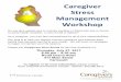 Caregiver Management Workshopcaregiversns.org/images/uploads/all/CSMposter_Parkins… ·  · 2017-07-272017-07-27 · Parkinson Canada Caregivers Nova Scotia for friends and family