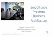 Smoothcube Presents: Business Architecture - IIBA · Smoothcube Presents: Business Architecture Tuesday, October 10, 2017 ... Business Capabilities Capabilities Using capabilities