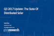 Q3 2017 Update: The State Of Distributed Solar to grow at a faster rate than Tesla/SolarCity, SunRun and Vivint collectively •And the “BigThree’s”pursuit of profitable sales