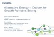 Alternative Energy Outlook for Growth Remains Strong · Alternative Energy – Outlook for Growth Remains Strong Keith Adams, ... SEIA/GTM Research U.S. Solar Market ... AWEA U.S