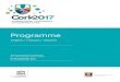 Programme - UNESCO International Conference on …learningcities2017.org/wp-content/uploads/2017/04/Programme-17... · • Mr Kabir Shaikh, ... Mr Mansoor Al Boenain, Director of