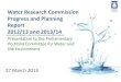 Water Research Commission Progress and Planning Report ...pmg-assets.s3-website-eu-west-1.amazonaws.com/130423_wrc.pdf · Water Research Commission Progress and Planning ... Copy