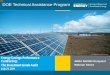 DOE Technical Assistance Program - Department of Energy · The DOE Technical Assistance Program \⠀吀䄀倀尩 provides state, ... specializing in policy and regulatory analysis,