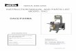 INSTRUCTION MANUAL AND PARTS LIST MODEL SXC Manual 070610.pdf · 1 dake/parma sxc vertical band saws instruction manual and parts list model sxc dake/parma when ordering parts