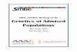 SMBE Satellite Meeting on the Genetics of Admixed Populationsanthgen.org/smbe2016/images/schedule.pdf ·  · 2016-05-18SMBE Satellite Meeting on the Genetics of Admixed Populations