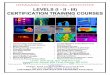LEVELS (I - II - III) CERTIFICATION TRAINING COURSESbestinfraredtraining.com/wp-content/uploads/2017/03/... ·  · 2017-03-22In accordance with ASNT document SNT-TC-1A ... Microsoft
