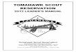 TOMAHAWK SCOUT RESERVATION - Hurricane … Scout Reservation N1910 Scout Road, ... Our camp directors have met several ... missioner will create a schedule for your troop and issue
