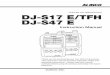 VHF/UHF FM TRANSCEIVER DJ-S17 E/TFH DJ-S47 E INC. VHF/UHF FM TRANSCEIVER DJ-S17 E/TFH DJ-S47 E Instruction Manual Thank you for purchasing your new Alinco transceiver. This instruction