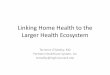 Linking Home Health to the Larger Health Ecosystemiom.nationalacademies.org/~/media/Files/Activity Files/Aging/Future... · Linking Home Health to the Larger Health Ecosystem 