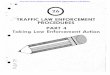 traffic Law Enforcement Procedures - Ncjrs · TRAFFIC LAW ENFORCEMENT PROCEDURES, ... BEHAVIORAL OBJECTIVES ... complete stop vs rolling stop vs half-stop vs