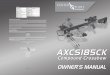 OWNER’S MANUAL - ecx.images-amazon.comecx.images-amazon.com/images/I/A1vH+hbna4S.pdf · AXCS185CK Compound Crossbow OWNER’S MANUAL CROSSBOWS Specifications Draw Weight 185 Trigger