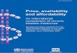 Price, availability and affordability - WHO · WHO-EM/EDB/068/E Price, availability and affordability An international comparison of chronic disease medicines Background report prepared