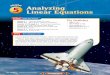Chapter 5: Analyzing Linear Equations - Yuman Resources · 254 Chapter 5 Analyzing Linear Equations ... • Use rate of change to solve problems. ... Exercises Examples 15–34 1–4