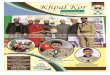 Nov,Dec 2016... · Barkat Ali, Madam Jameela Muhammad Arif Khpal Kor Newsletter email: khpalkor@gmail.com Editorial ... Dua-e-lqbal Dua-e-lqbal …