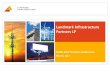 Landmark Infrastructure Partners LP - mlpassociation.org · Landmark Infrastructure Partners LP. ... • The Partnership’s Sponsor and Ericsson recently ... 2 3 4 15 6 20P U.S