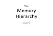 The Memory$ Hierarchy - Computer Action Teamweb.cecs.pdx.edu/~harry/cs201/slides/Memory-hierarchy.pdf · Memory$ Hierarchy Chapter(6! 2 Outline! Storagetechnologiesandtrends! Localityofreference$!