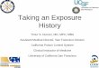 Taking an Exposure History - pehsu.netHow is taking an exposure history ... Poisoning and Drug Overdose, 4th ed. Adapted from Goldman ... AAP Pediatric Environmental Health 2nd Edition