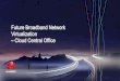 Future Broadband Network Virtualization Cloud Central … Broadba… ·  · 2018-03-23Huawei Technologies Co., Ltd. | 2 Contents •Challenges of current rigid network and transformation