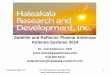 Satellite and Reflector Plasma Antennas Antenna Systems … · Haleakala R&D, Inc. Dr. Ted Anderson; 518-409-1010;  1 Satellite and Reflector Plasma Antennas Antenna Systems 2014