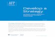 Advocacy Portfolio Develop a Strategyadvancefamilyplanning.org/sites/default/files/resources/AFP... · AFP Advocacy Portfolio 2 advancefamilyplanning.org DEVELOP A STRATEGY Phase