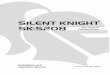 SILENT KNIGHT SK- 5208 Communicator Fire Control/ · Fire Control/ Communicator Part Number 151204C, 08/2001 SILENT KNIGHT SK-5208 Installation and Operation Manual ®