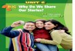 Why Do We Share - North Bergen School District Misery ... to UNIT 6 Why Do We Share Our Stories? UNIT 6. 