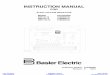 INSTRUCTION MANUAL - genpowerusa.com · INSTRUCTION MANUAL FOR ... The Basler SSR Series Voltage Regulator precisely controls the output voltage of an ac electric ... ±0.25% from