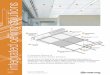 3 5 1 2 8 integrated ceiling solutions Tee Suspension Systems SILHOUETTE , TRIMLOK pg. 275 pgs. 283-284, 290 263 SUSPENSION SYSTEMS At-a-Glance STANDARD SUSPENSION SYSTEMS TechLine