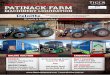 INSOLVENCY ONLINE AUCTION PATINACK FARM - …tigerassetgroup.com/wp-content/uploads/2016/05/Patinack_Brochure_A... · in the matter of Patinack Farm Pty Ltd ... with Trima 3.0P FEL