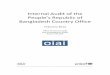 Internal Audit of the People s Republic of Bangladesh Country Office ·  · 2018-03-09Assignment of authorities 5 Governance: Conclusion ... management system, VISION, ... Internal