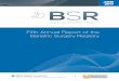 Fifth Annual Report of the Bariatric Surgery Registry · 4 Fifth report of the Bariatric Surgery Registry June 2017 List of Figures Figure 1 » Rate of Obesity in Australia (1995
