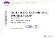 2017 IFSC CLIMBING WORLD CUP Segw.ifsc-climbing.org/Editors/2017/i17_WC_NM.pdf2017 IFSC CLIMBING WORLD CUP BOULDER NAVI MUMBAI- INDIA 24-25 JUNE 2017 ORGANISED BY: S ORGANISATION REGISTRATION