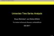 Univariate Time Series Analysis - LMU München · Univariate Time Series Analysis Univariate Time Series Analysis Klaus Wohlrabe1 and Stefan Mittnik 1 Ifo Institute for Economic Research,