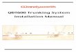 QDT600 Trunking System Installation Manual - … · QDT Trunking Components The body and covers of the trunking are made from extruded aluminium with a creamy white semi-gloss finish