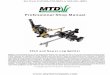 Professional Shop Manual - K&T Parts House Lawn …€¢ In no event shall MTD be liable for poor text interpretation or poor execution of the procedures described in the text. •