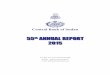 th ANNUAL REPORT 2015 - cbos.gov.sd Bank of Sudan... · - Greater Arab Free Trade Area Countries inflation rate (%) 5.4 5.8 ... 0.93 1.19 - Financing fiscal deficit (-) from internal