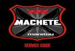 MACHE ANUAL - Manitou · MACHE ANUAL 3 This manual is intended to guide the user through the steps necessary to fully service and maintain the Machete suspension fork. Suspension