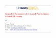 Impulse Responses by Local Projections: Practical Issues · Impulse Responses by Local Projections: Practical Issues by ... Estimation and Inference of Impulse Responses by Local