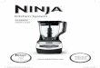 Kitchen System - NinjaKitchen.com€¦ ·  · 2012-02-16only one way. If the plug does not fit fully into the outlet, ... The Ninja® Kitchen System is a professional, high powered