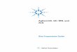 Agilent GC, GC/MS, and ALS - Chemical Analysis, Life ...€¦ · GC, GC/MS, and ALS Site Preparation Guide 5 Site LAN Network 101 PC Requirements 102 3 7820 MSD Site Preparation Customer