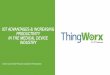 IOT ADVANTAGES & INCREASING PRODUCTIVITY … is ThingWorx? A business unit of PTC® 800+ employees dedicated to IoT Thousands of ThingWorx-compatible partners and …
