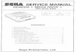 SERVICE MANUAL - GameSX Using This SeNice Manual This service manual includes data for the GENESIS II and MEGA DRIVE II . • Pans of the circuits are different in the GENESIS II depending
