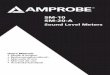 SM-10 SM-20-A - Amprobecontent.amprobe.com/manualsA/SM-10_SM-20-A_Sound-Level-Meters...description of the problem or the service requested and include the test ... SM-10 SM-20-A. 4