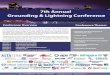 7th Annual Grounding & Lightning Conference Annual Grounding & Lightning Conference Tel: ... Magnetic and electric fi elds surrounding power line can energize and induce voltage on