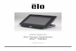 Elo Touch Solutions Elo Tabletmedia.elotouch.com/pdfs/manuals/SW602113.pdfUser Manual: Elo® Tablet SW602113 Rev C, Page 4 of 59 Read this first Before using the tablet, read the important